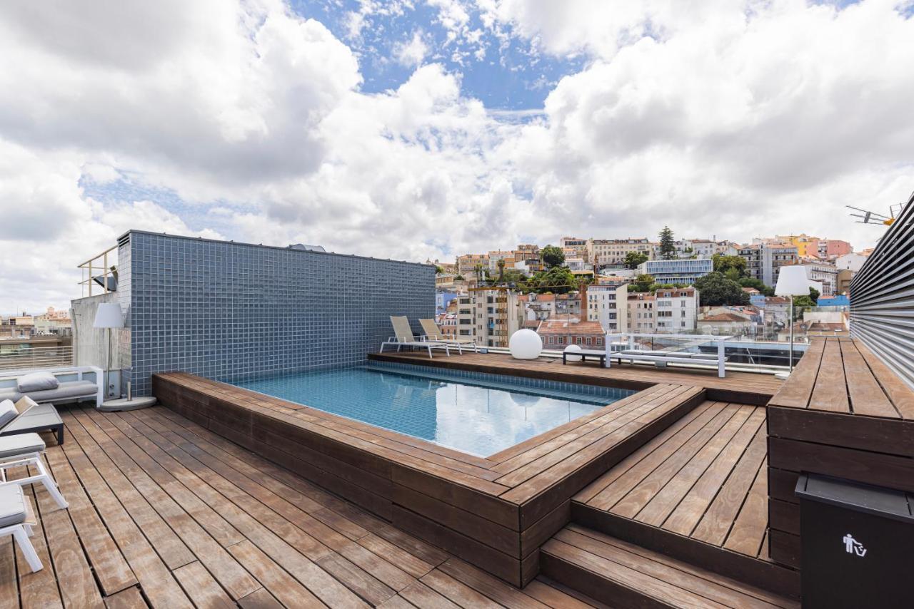 Liberdade Elegance W/Rooftop Pool By Lovelystay ลิสบอน ภายนอก รูปภาพ