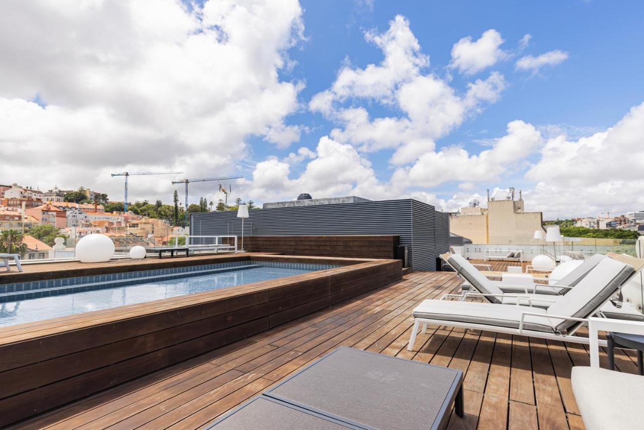 Liberdade Elegance W/Rooftop Pool By Lovelystay ลิสบอน ภายนอก รูปภาพ